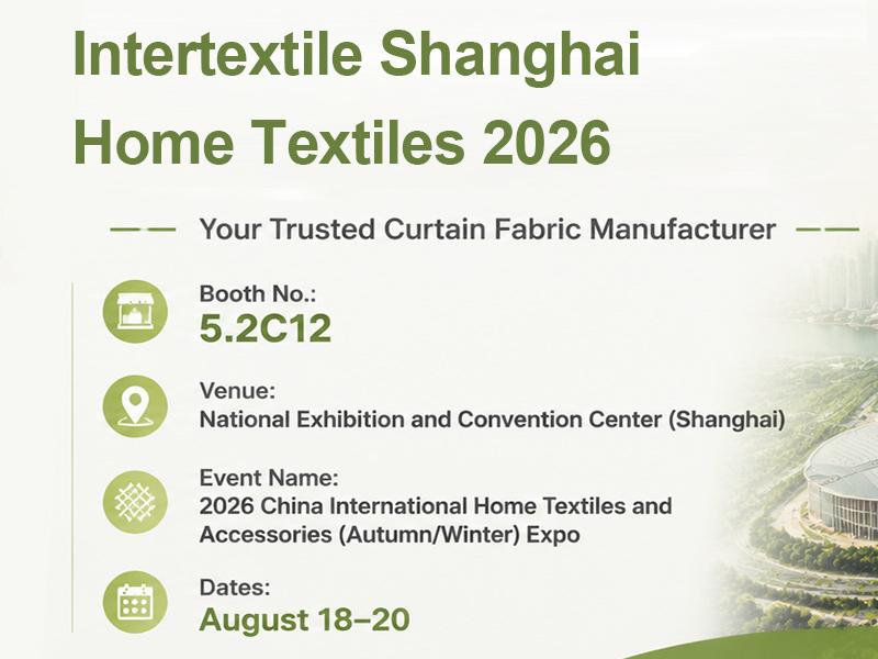 Intertextile Shanghai Home Textiles 2026: Zhejiang Lisheng Textile To Showcas...