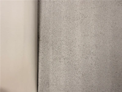 Grey White Coated Curtain Fabric
